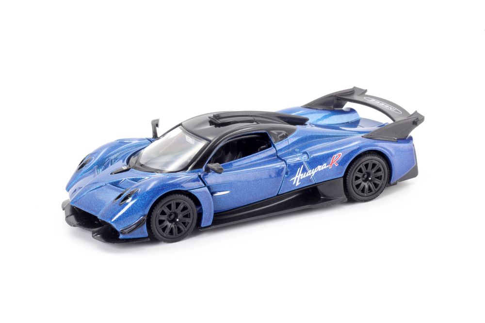 D-Power - Pagani Huayra R Diecast Car 1:36 - Assorted Colors Blue/Green - 1pc