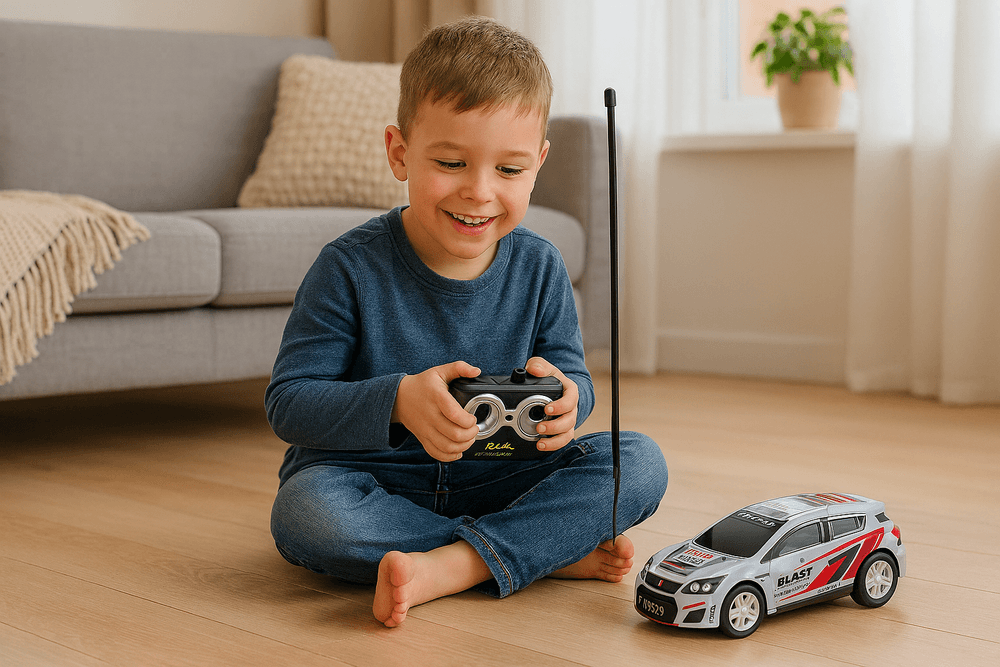 D-Power Rally Monster Remote Control Car For Kids - Color May Vary