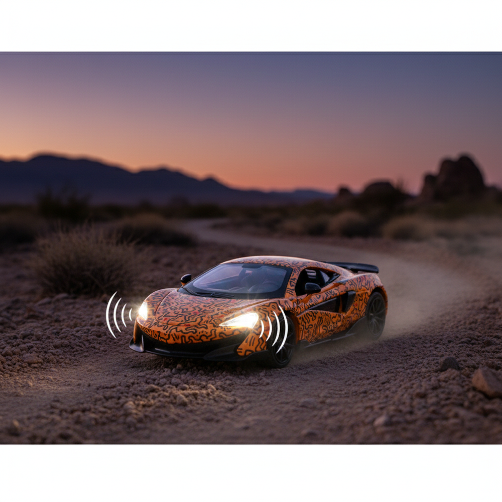 D-power - 1:32 Die-cast Mclaren 600lt Keith Haring Edition