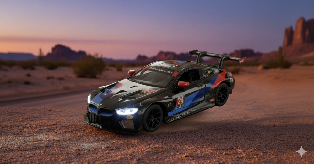 D-power - 1:32 Die-cast BMW M8 GTE Daytona