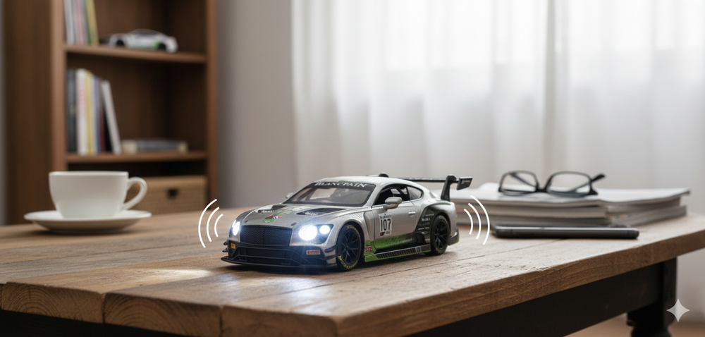 D-power - 1:32 Die-cast Bentley Continental Gt3 Bathurst