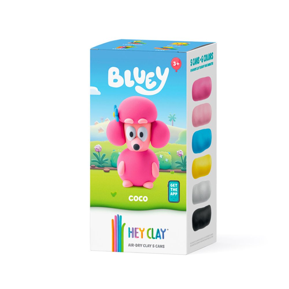 Hey Clay Coco Colorful Modeling Air-dry Clay