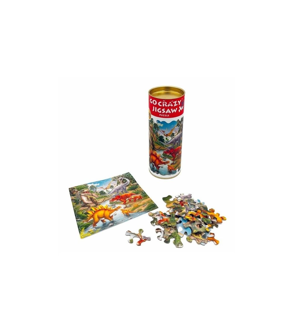Unikplay - Mini Jigsaw Puzzle Tube - Dino - 30 Pcs