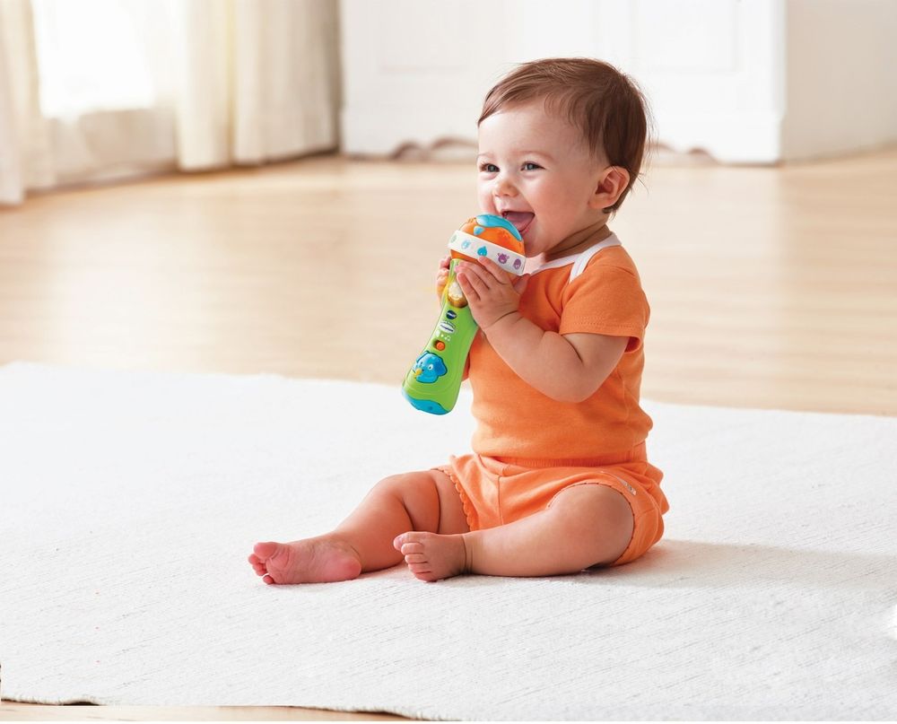 Vtech - Toddler Microphone - Early Learning Music Toy With Voice Effects, Lights & Animal Sounds