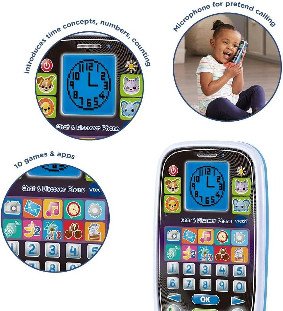 هاتف ألعاب Vtech - دردشة واكتشاف