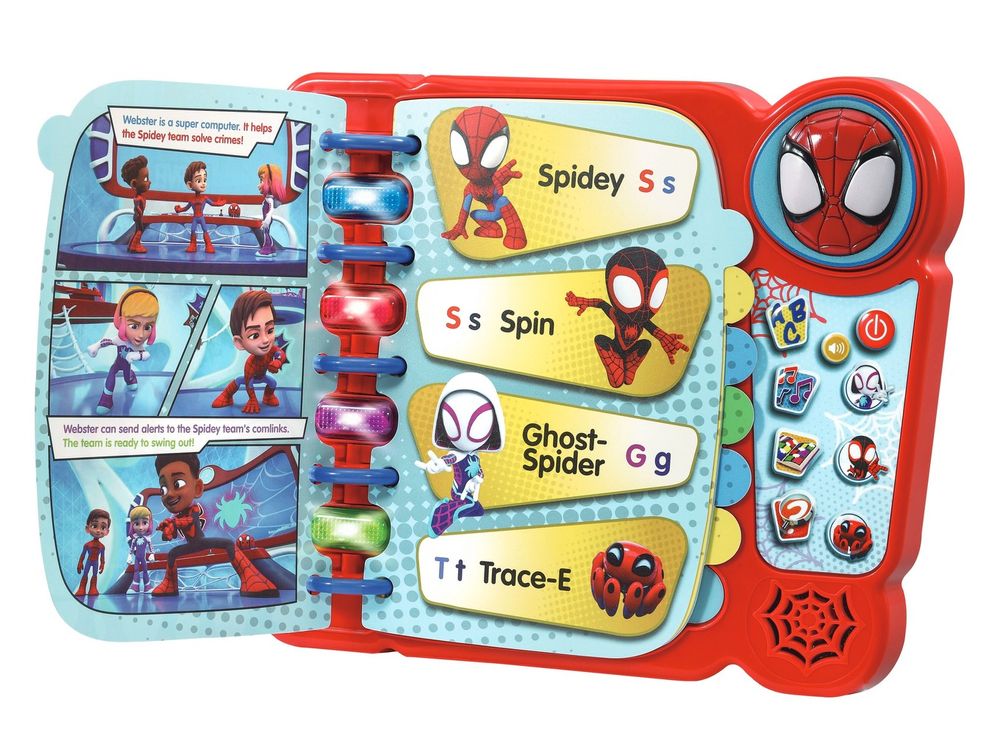 Vtech - Spidey & His Amazing Friends Learning Book - Multicolor