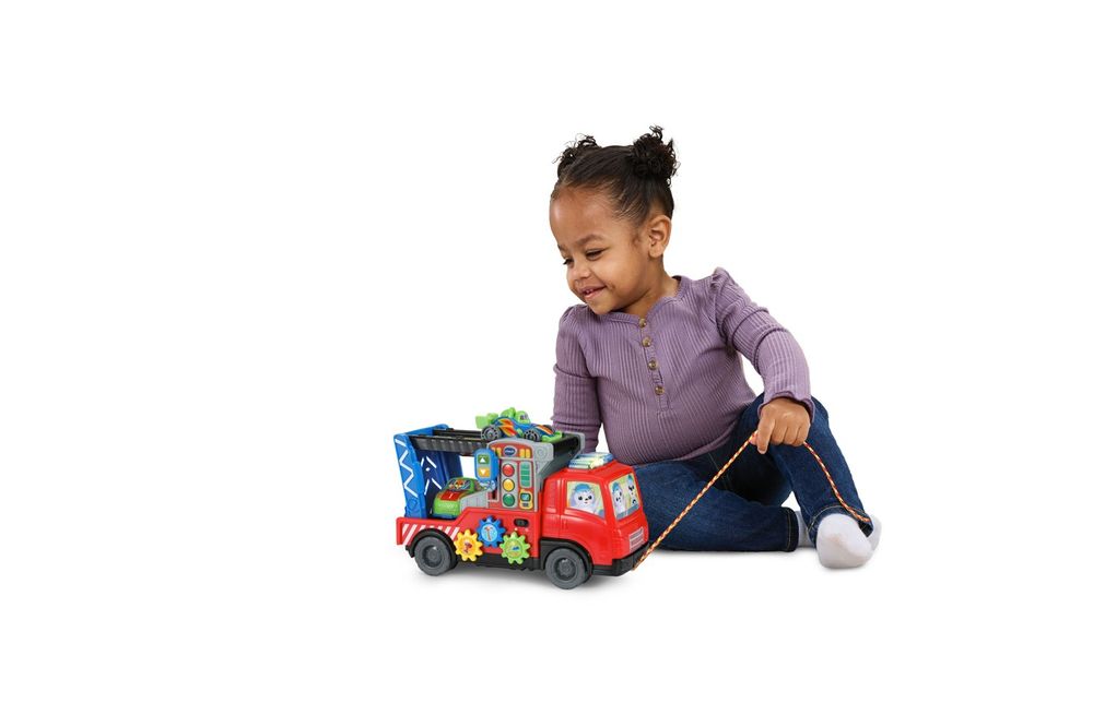 Vtech 3 In 1 Musical Car Carrier Truck Toy