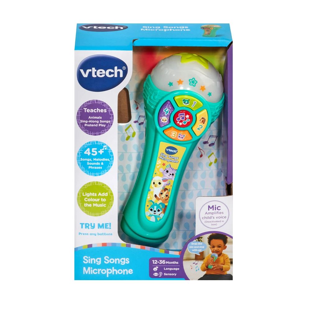 Vtech - Sing- Song Microphone - Multicolor