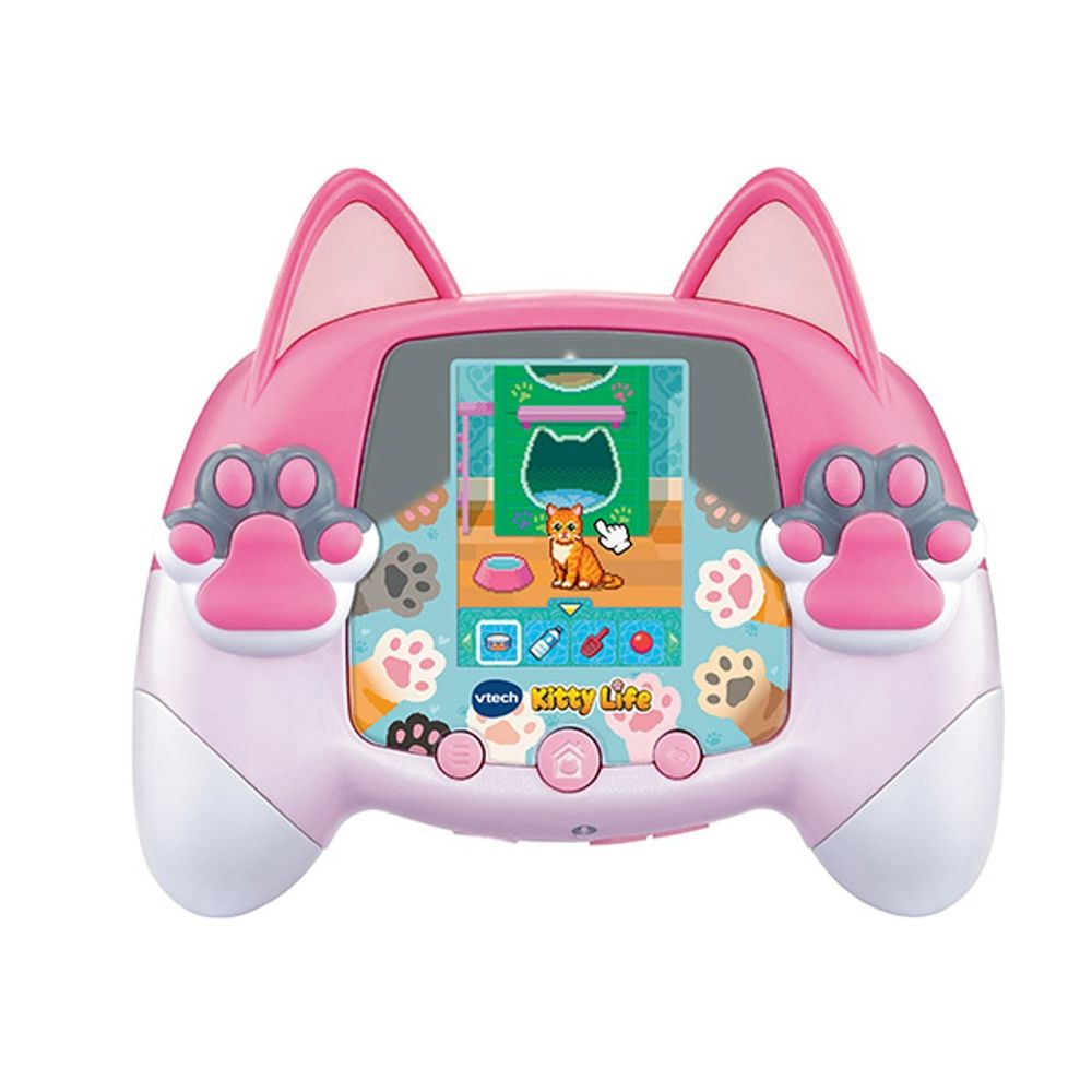 Vtech - Kitty Life Secret Life Of Kitty Interactive Virtual Pet Game - Pink