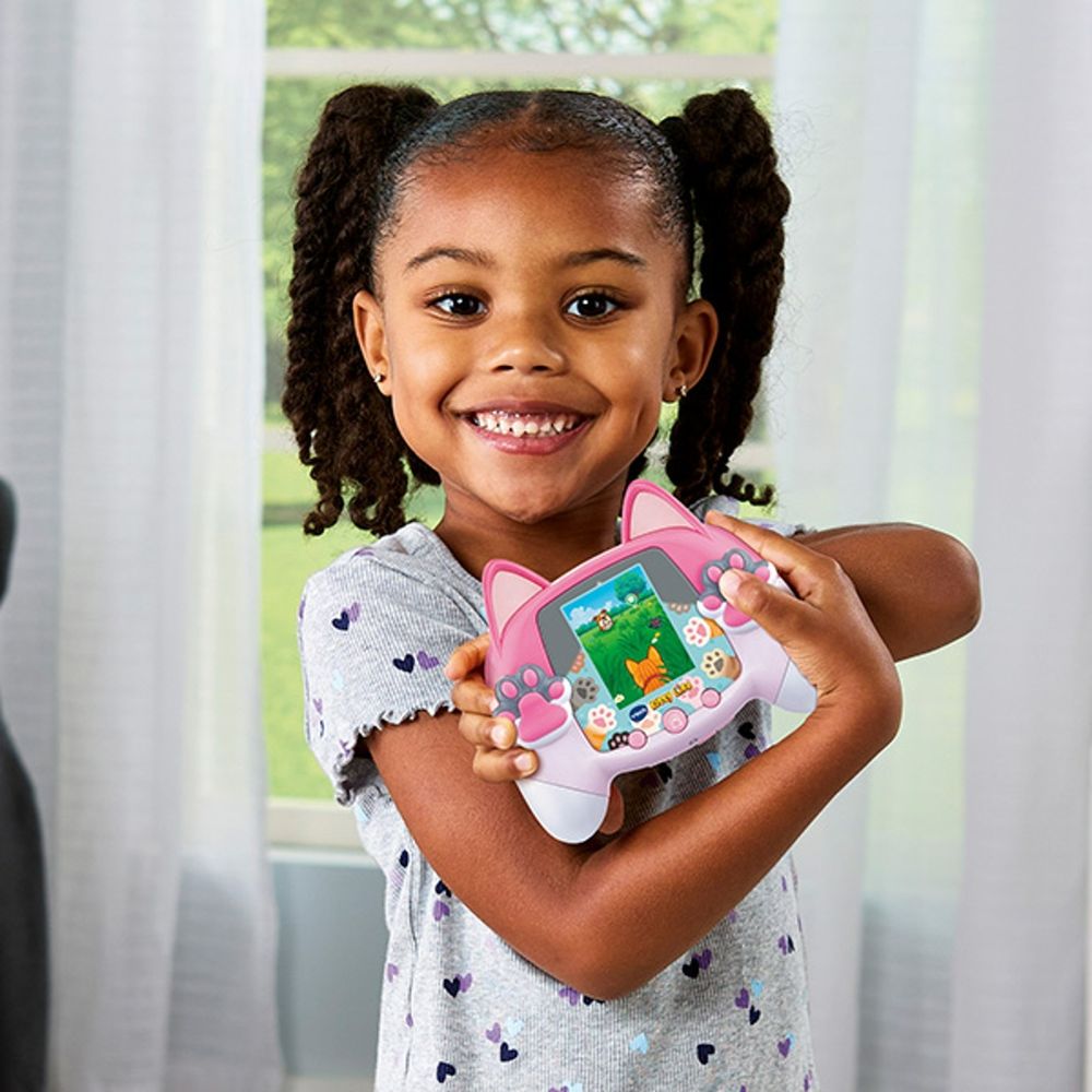 Vtech - Kitty Life Secret Life Of Kitty Interactive Virtual Pet Game - Pink