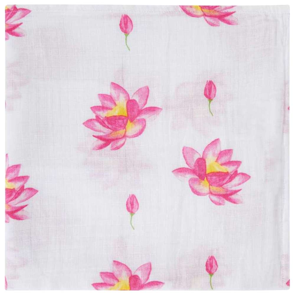 Malabar Baby - Organic Muslin Blanket - Lotus