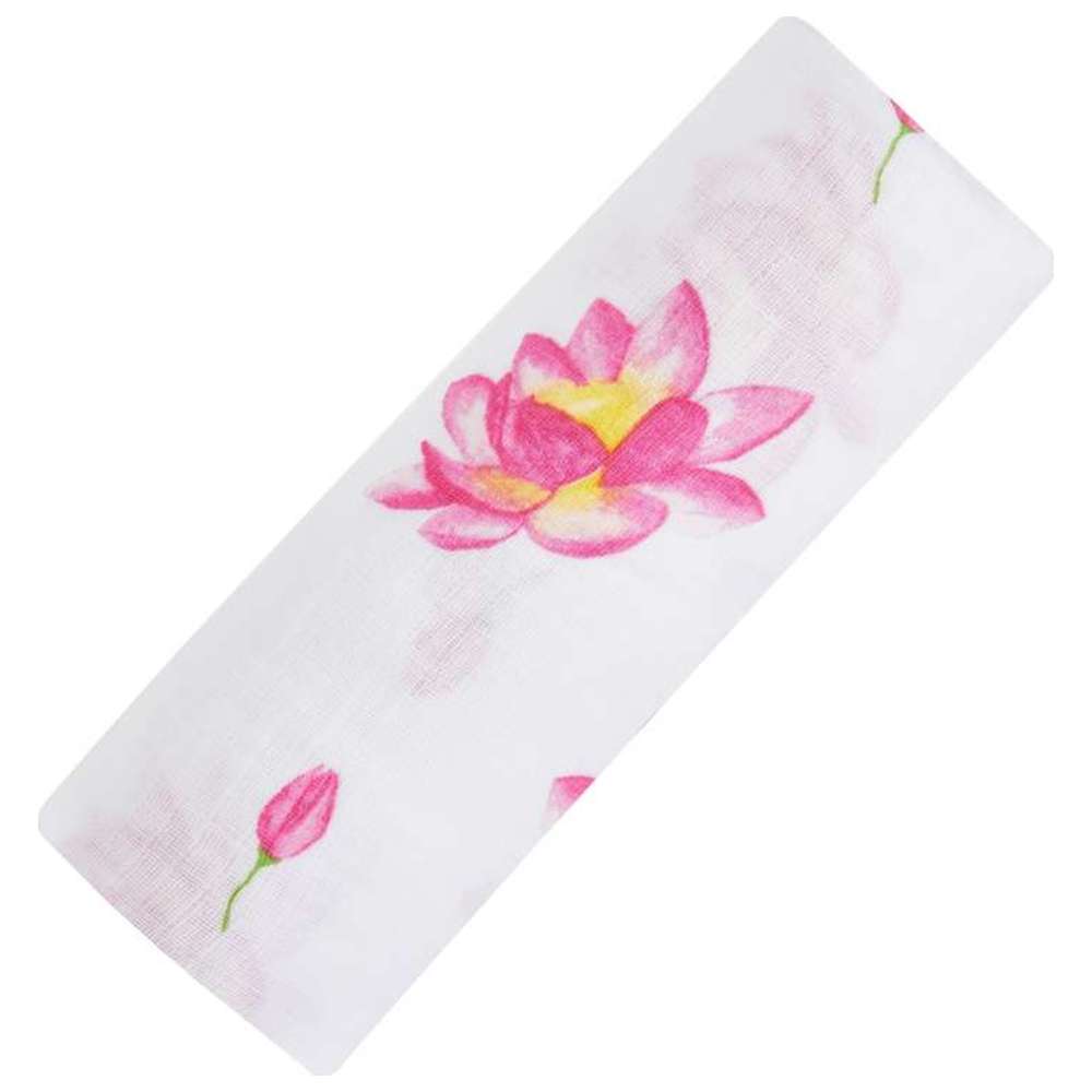 Malabar Baby - Organic Muslin Blanket - Lotus