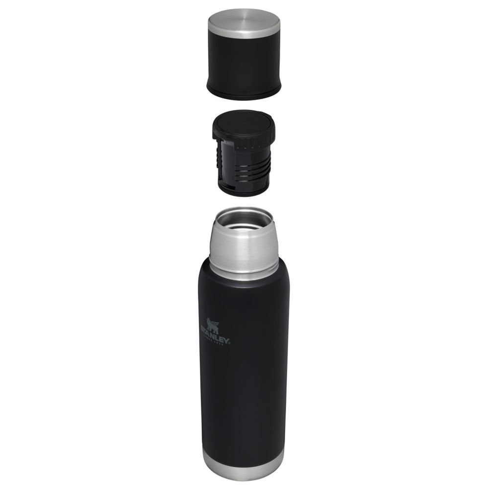 Stanley - Adventure To-Go Stainless Steel Bottle - Black - 750 ml