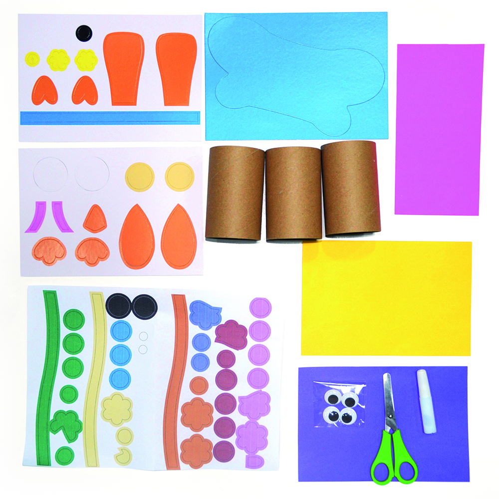 Andreu Toys - Make 3D Paper Animals Kit