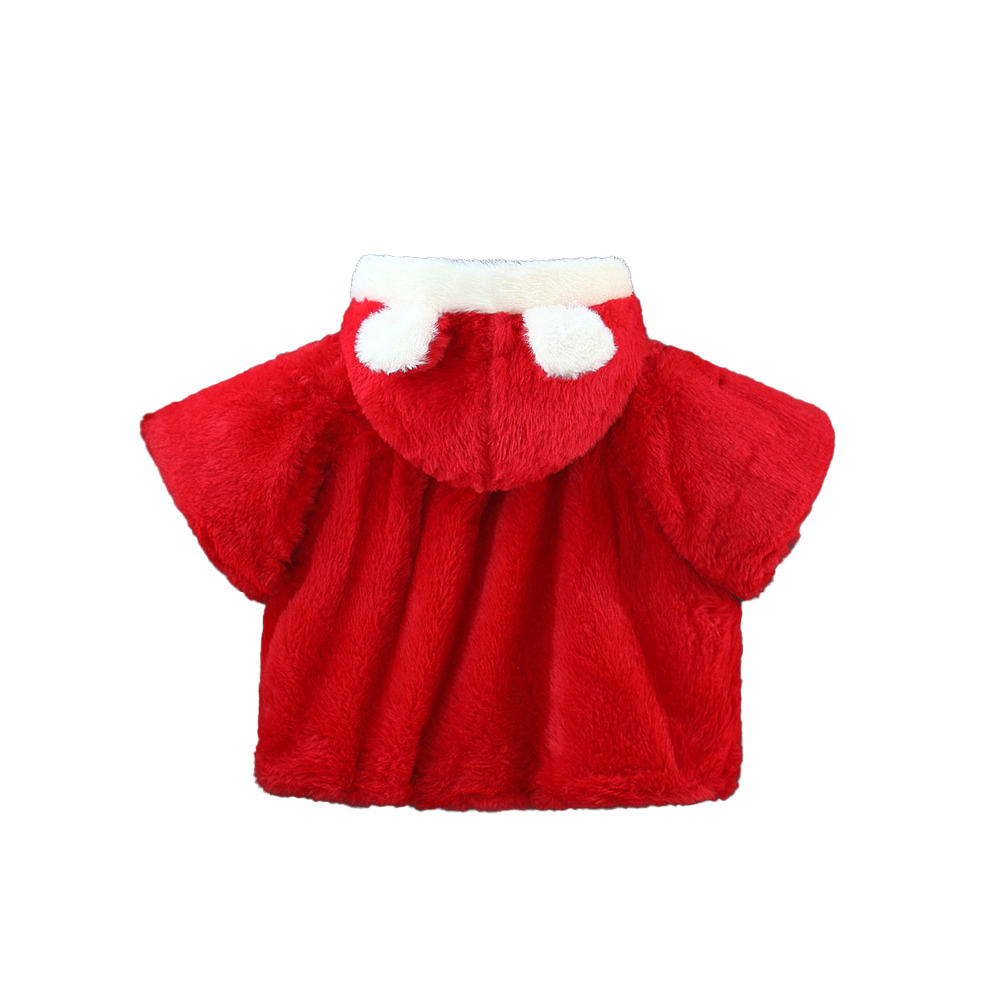 Sugar Rush Kids Solid Puffer Jacket - Red