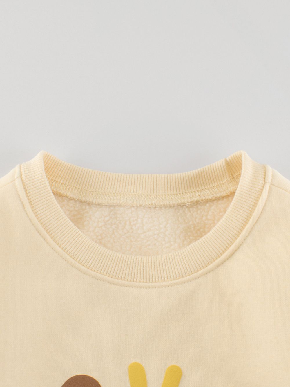 Sugar Rush Love Pe Motion Printed Regular Sweatshirt - Beige