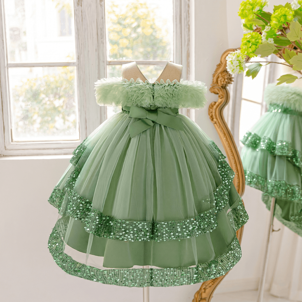 Sugar Rush - Embroidered Sleeveless Round Neck Dress