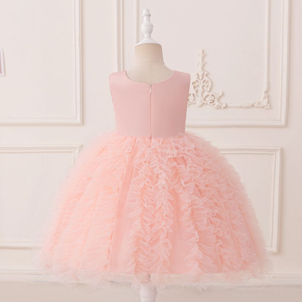 Sugar Rush Sequin Detail Sleeveless Party Dress - Pink