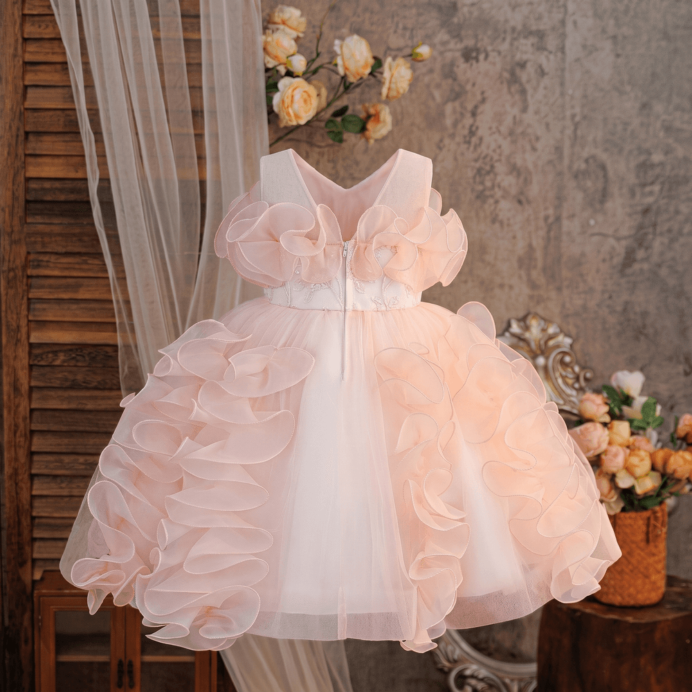 Sugar Rush - Embellished Fit And Flare Dress - Pink