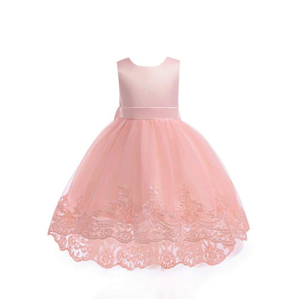 Sugar Rush Lace Detail Sleeveless Party Dress - Pink