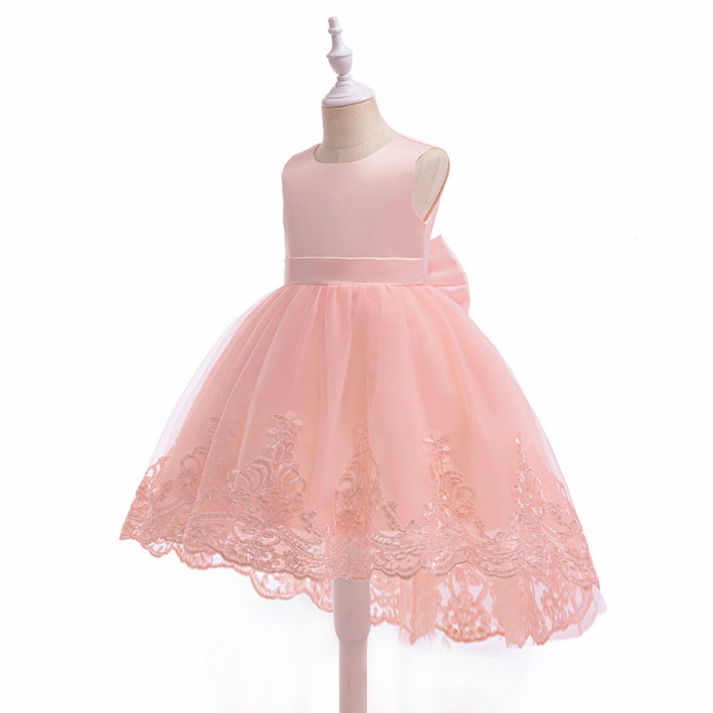 Sugar Rush Lace Detail Sleeveless Party Dress - Pink
