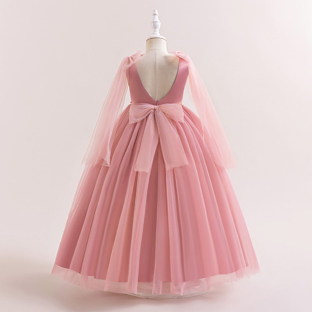 Sugar Rush V-neck Embellished Party Dress - Pink