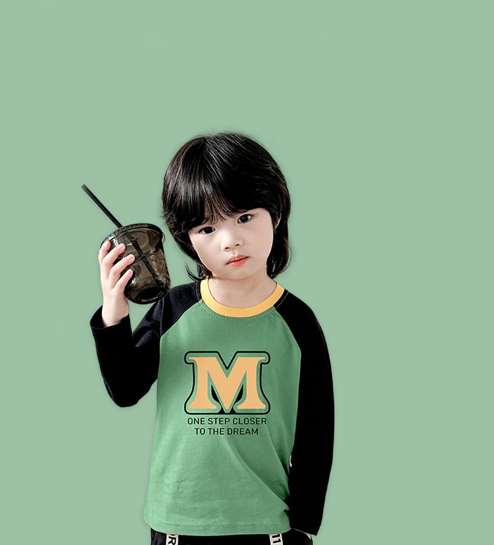 Sugar Rush Printed Full Sleeves T-Shirt - Green/Black
