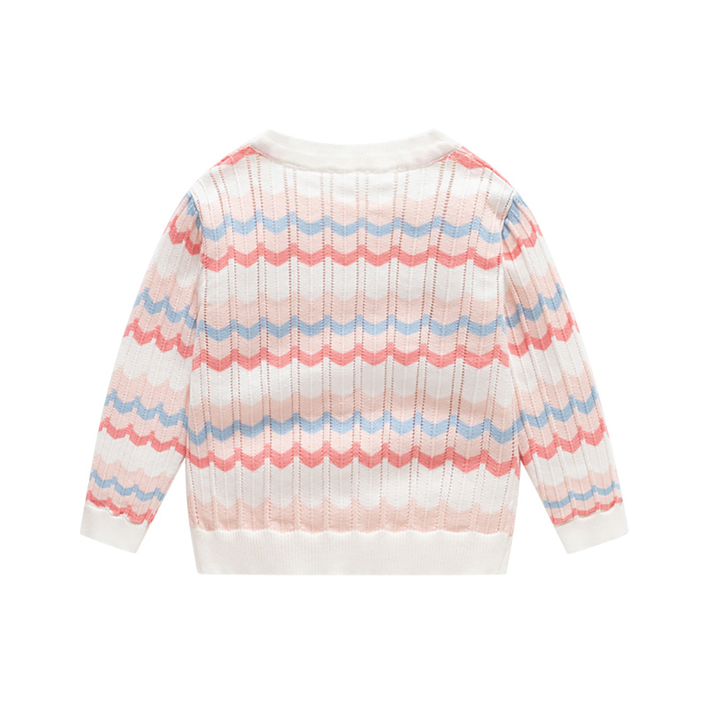 Sugar Rush Kids Printed Regular Round Neck Sweater