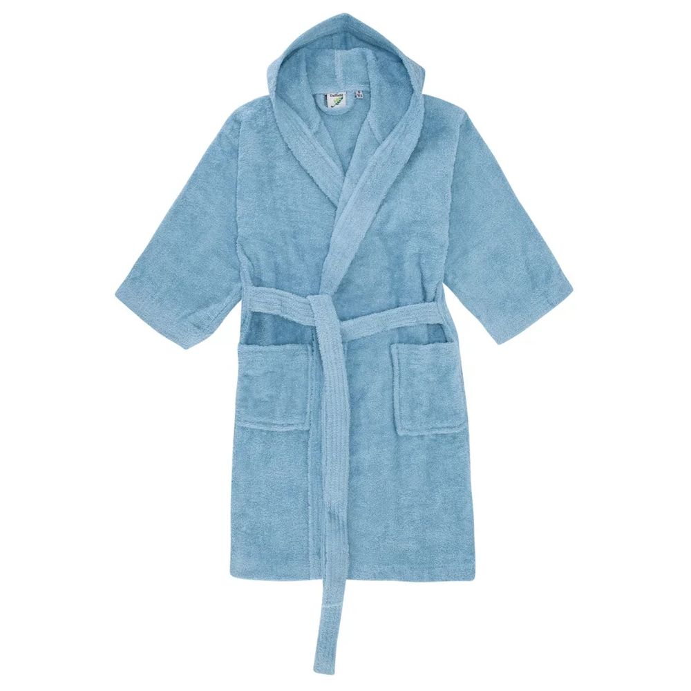 BYFT Kids Daffodil Hooded Bathrobe