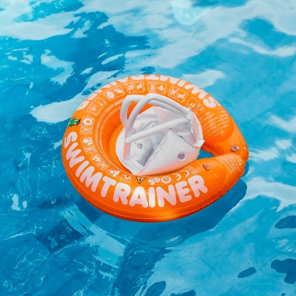 Freds Swim Academy - Swim Tube & Swimboard - Orange/Yellow