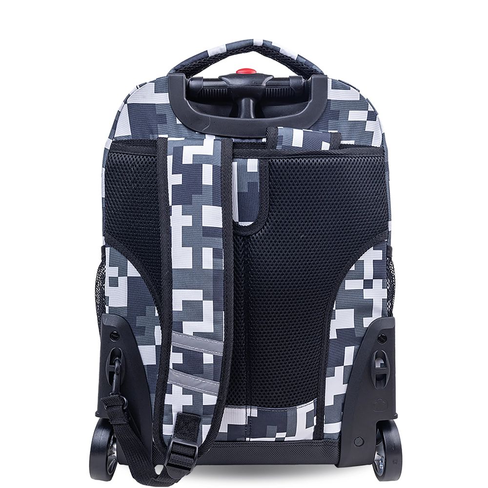 J World - New York Sunrise Kids Rolling Backpack - Camo - 18 Inch