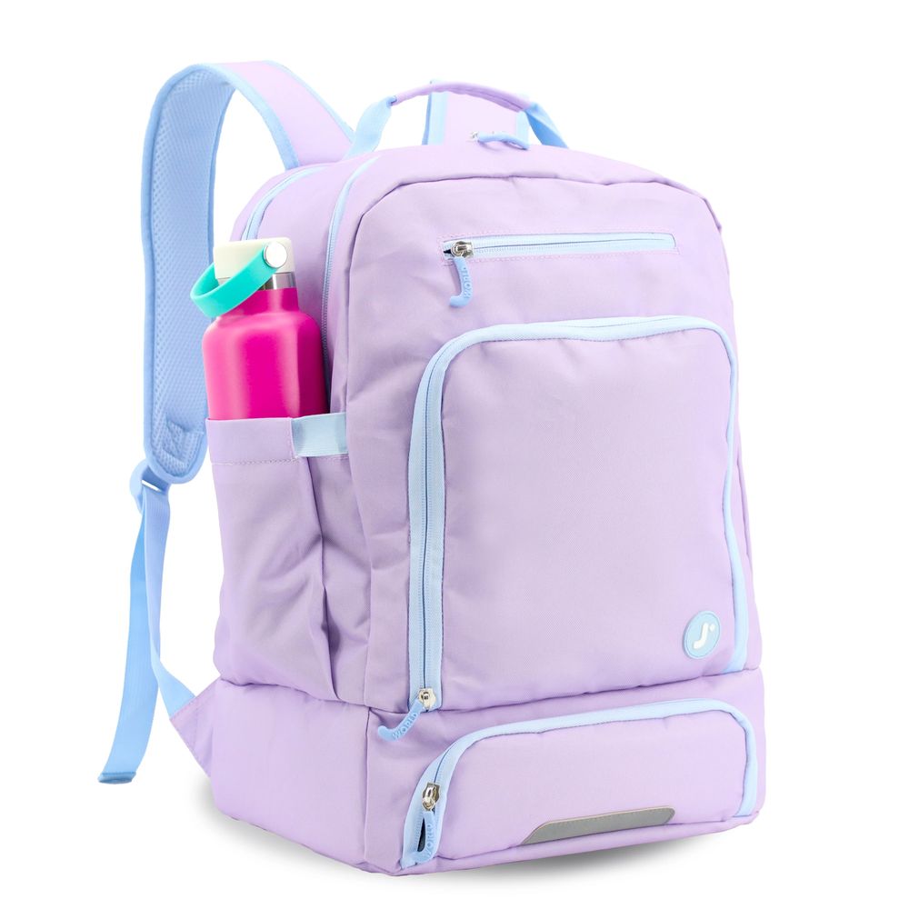 J World - New York Junior Set Backpack - Purple - 16 Inch