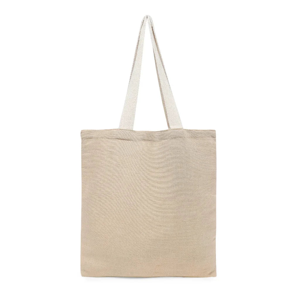 BYFT - Printed Unlaminated Juco Tote Bag - To Go Where The Wind Takes You