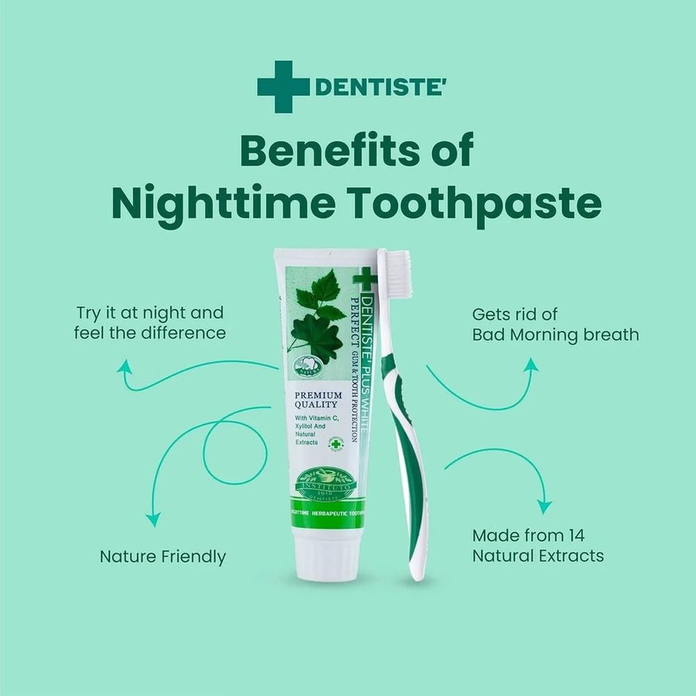 Dentiste - Toothbrush & Travel Pack Toothpaste Tube - 20 gm