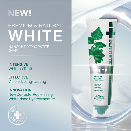 Dentiste - Foldable Brush & Natural White Toothpaste - 50 gm
