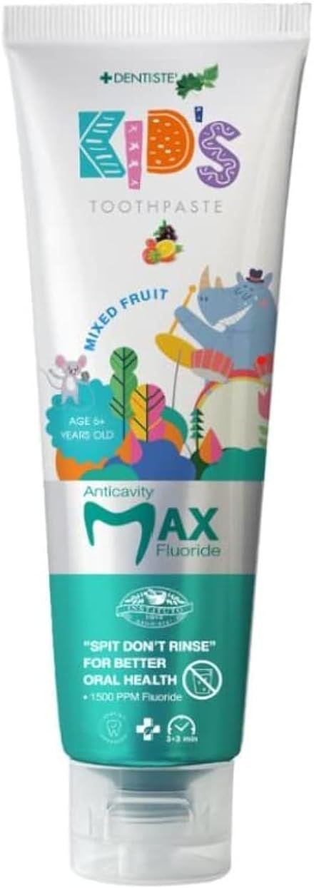Dentiste - Kids Anticavity Max Fluoride Toothpaste - Mixed Fruit Flavour - 60 gm