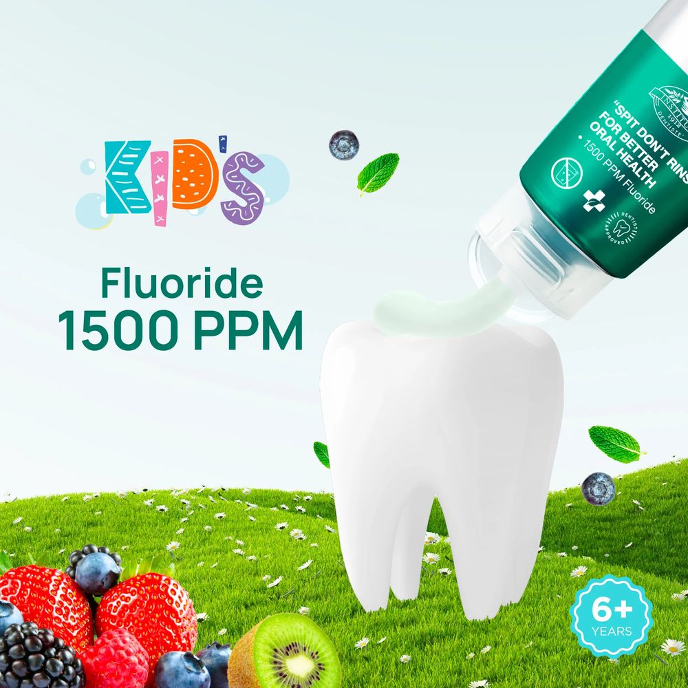Dentiste - Kids Anticavity Max Fluoride Toothpaste - Mixed Fruit Flavour - 60 gm