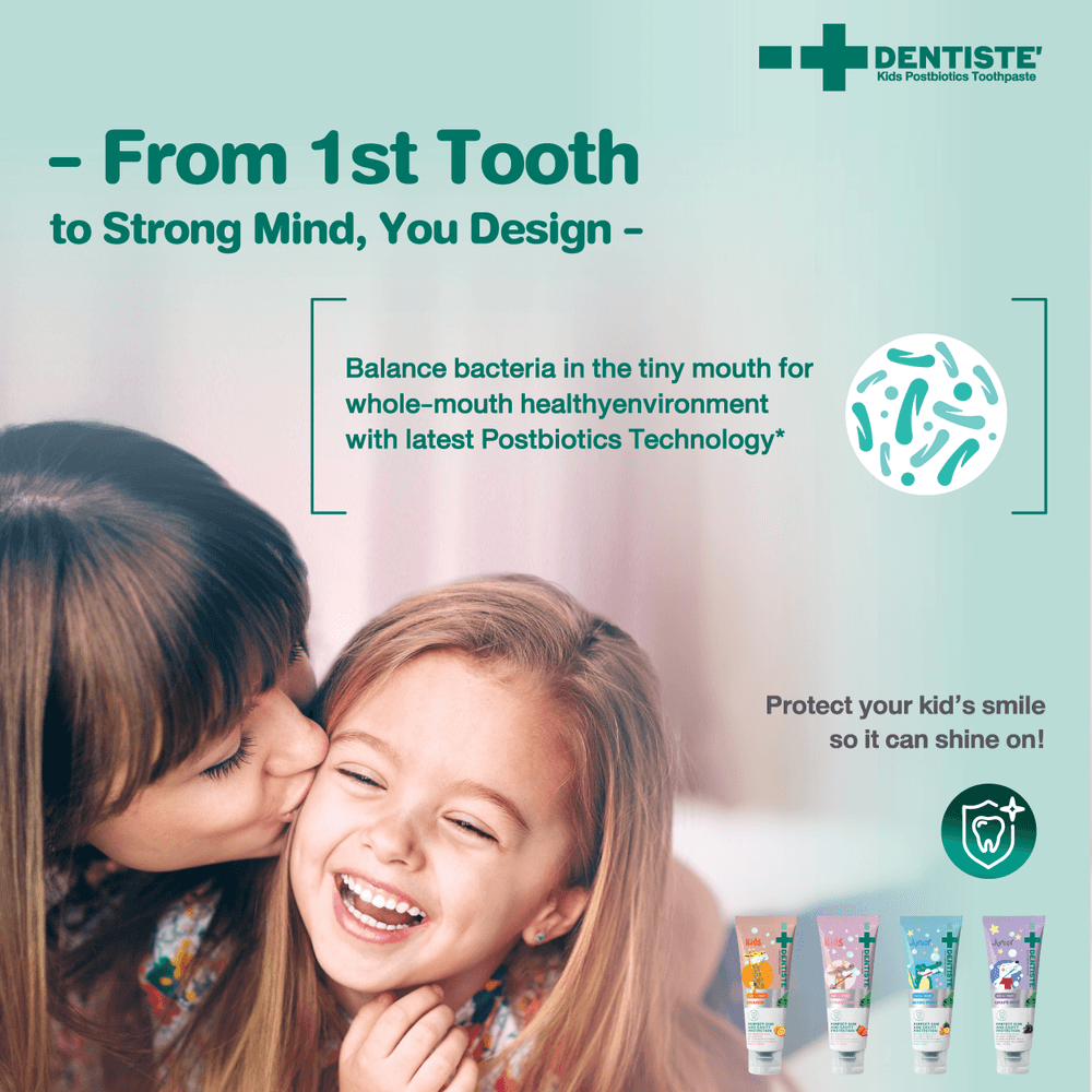 Dentiste - Junior Postbiotics Toothpaste - Mixed Fruit Flavour - 60 gm