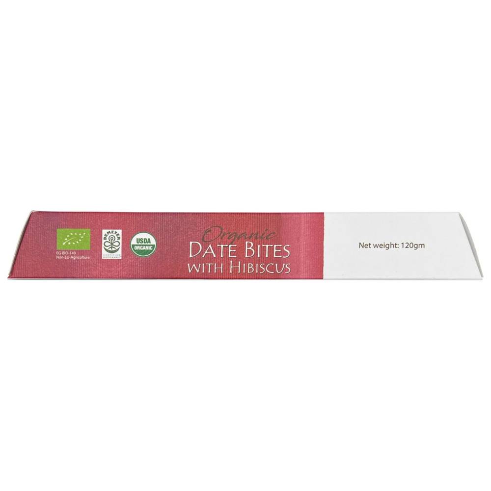 Sekem - Organic Date Bites With Hibiscus - 120 gm