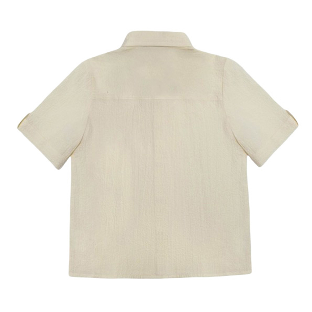 قميص باتيست قصير الأكمام للأولاد من جولز & جولييت - أصفر