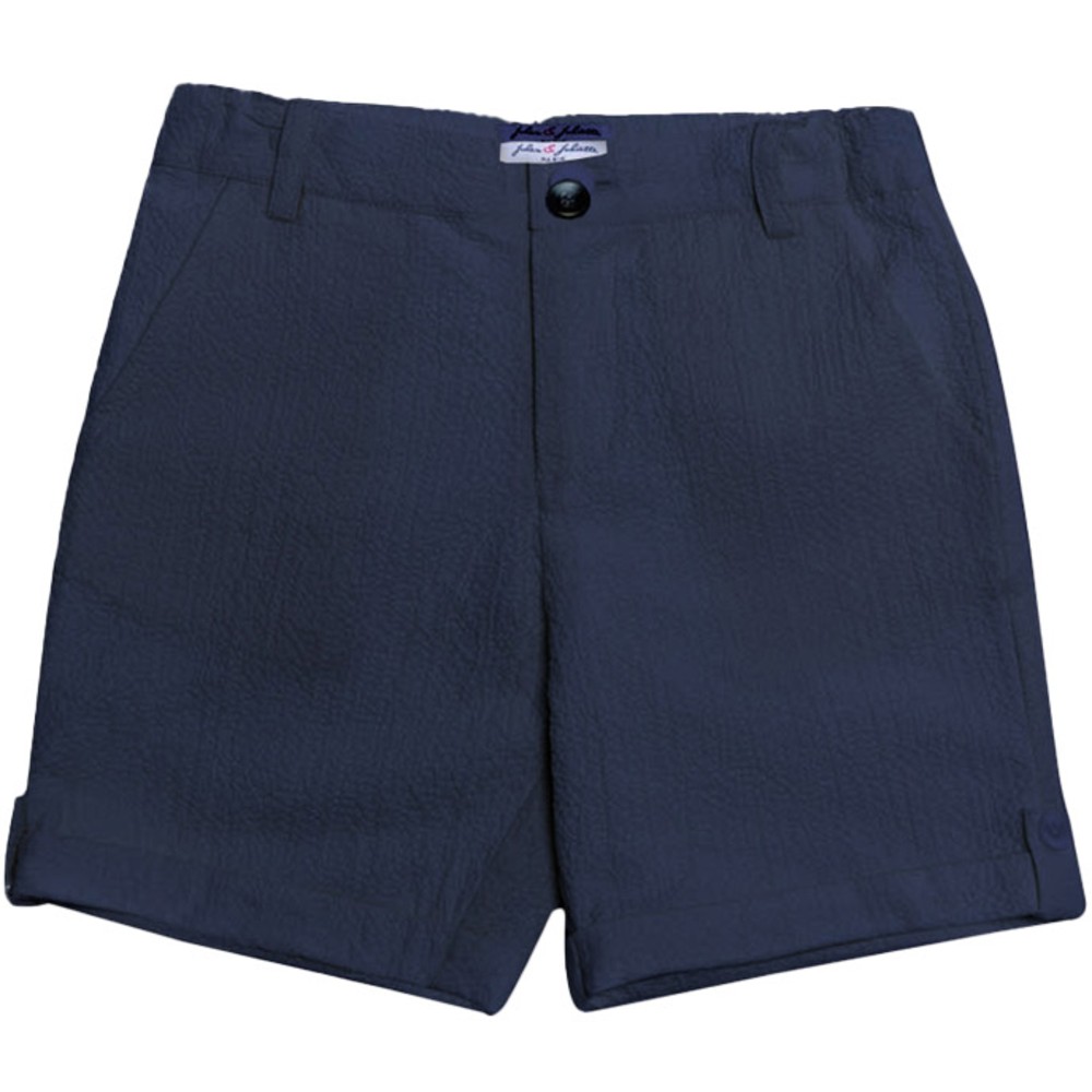 Jules & Juliette Boy's Billy Shorts Shrink - Navy Blue
