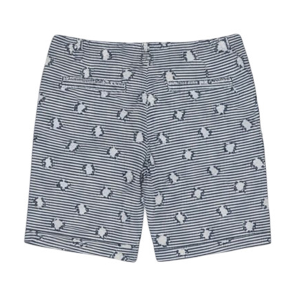 Jules & Juliette Boy's Billy Shorts Square - Navy Blue