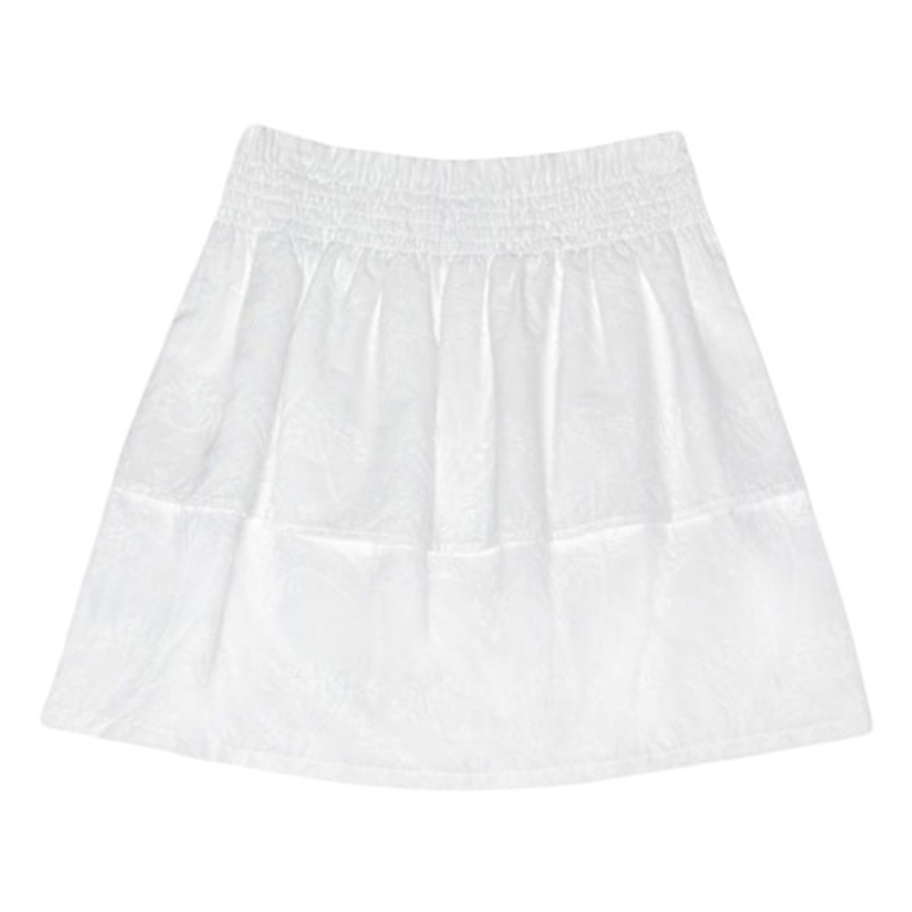 Jules & Juliette Baby Girl's Fiona Skirt Flower Embroidery - White