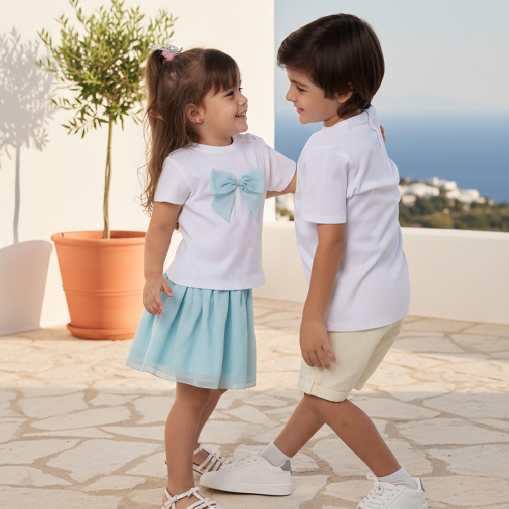 Jules & Juliette Baby Girl's Philo Skirt Tulle - Aqua