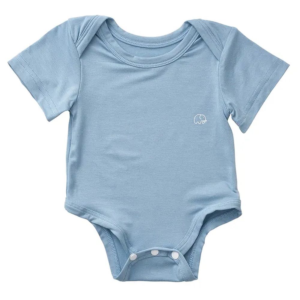 Anvi Baby Organic Bamboo Spandex Bodysuit Celestial - Blue