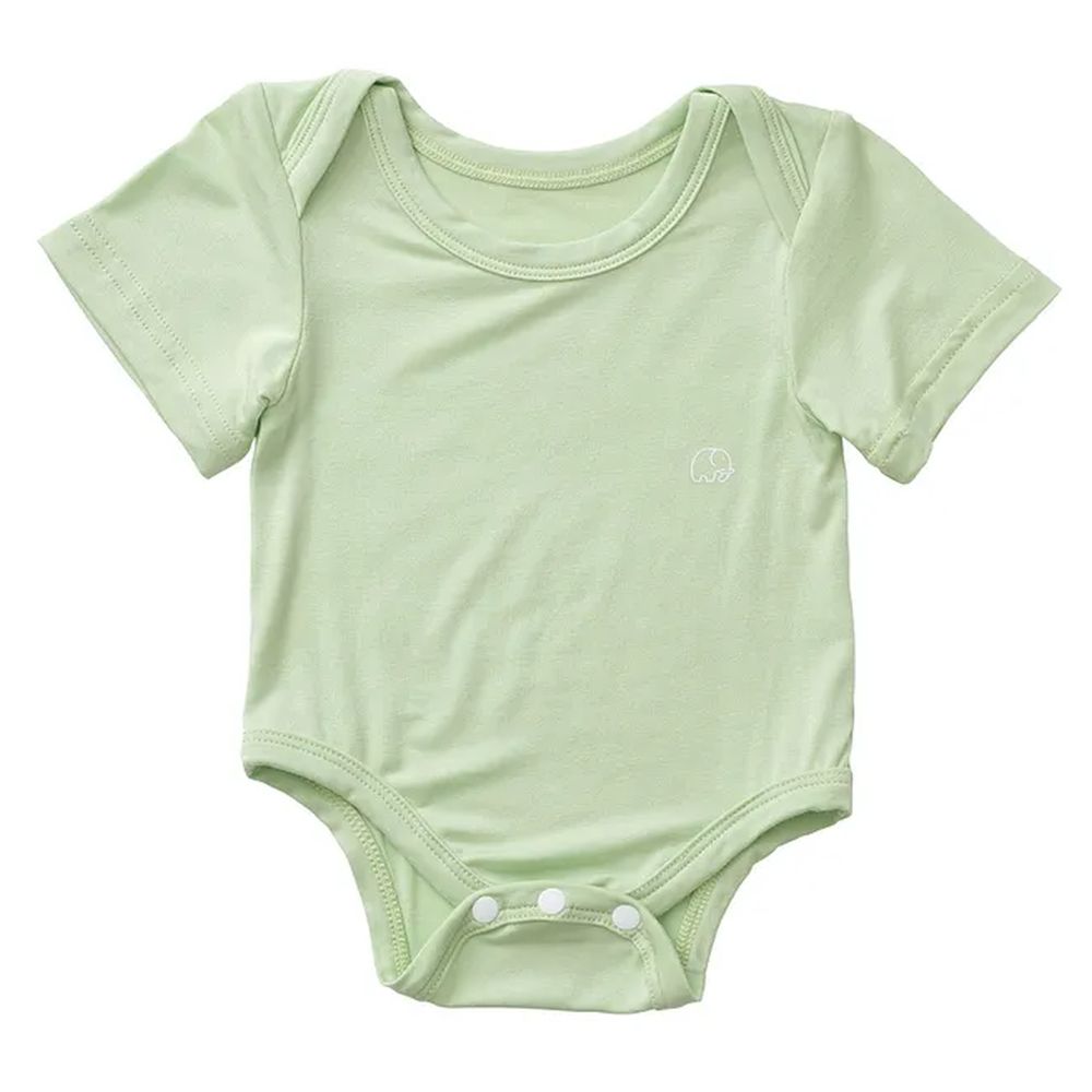 Anvi Baby Organic Bamboo Spandex Bodysuit Light - Mint
