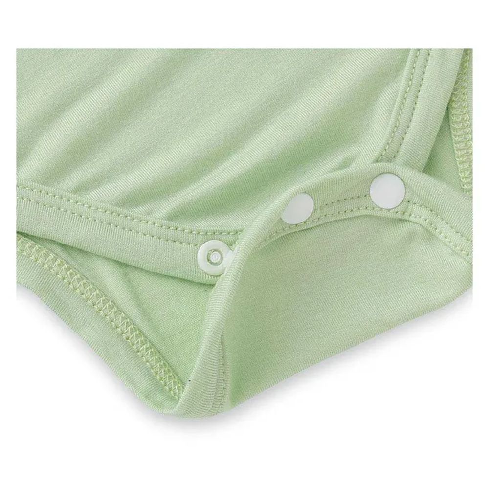 Anvi Baby Organic Bamboo Spandex Bodysuit Light - Mint
