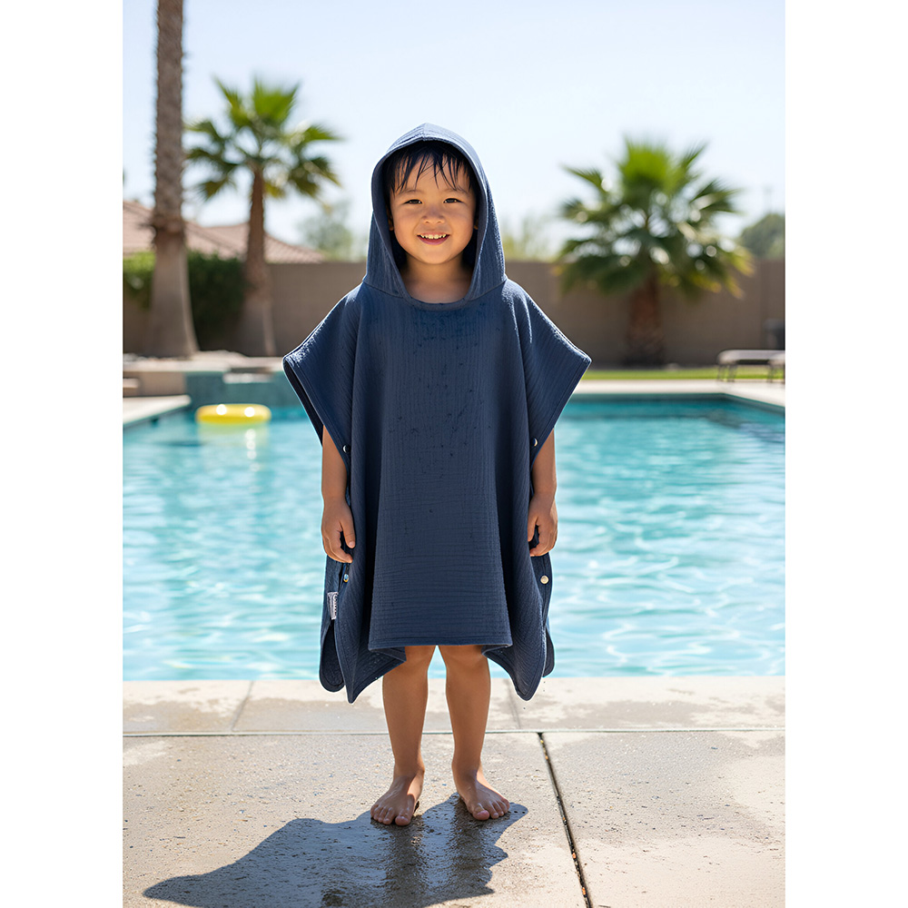 Anvi Baby 4 Layered Muslin Poncho Towel