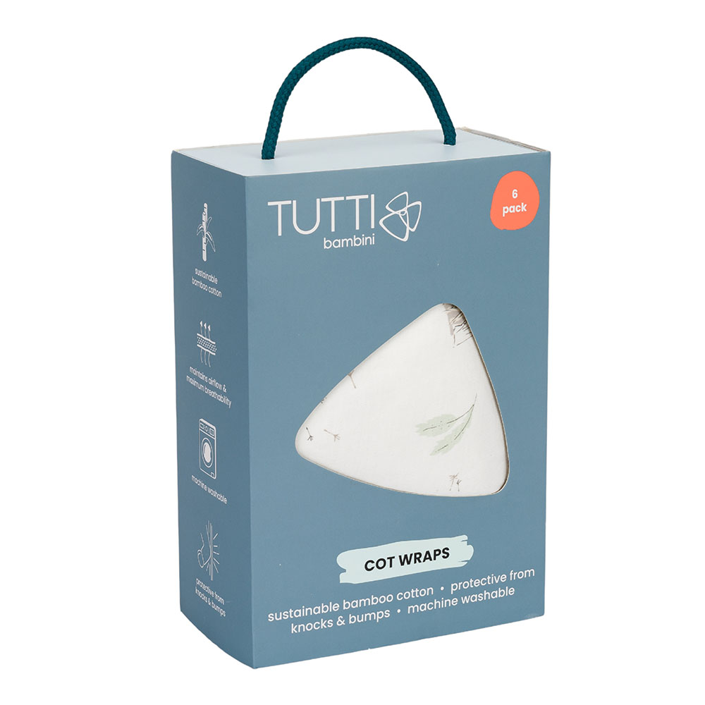 Tutti Bambini - Cot Wraps - Cocoon - 6 Pcs