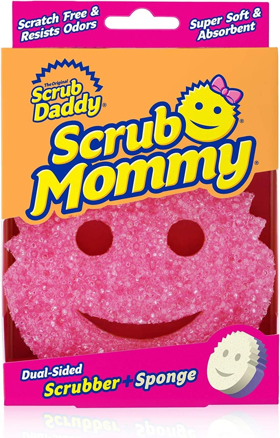 Scrub Daddy - Dual Sided Scratch Free Sponge And Scrubber 2Pcs